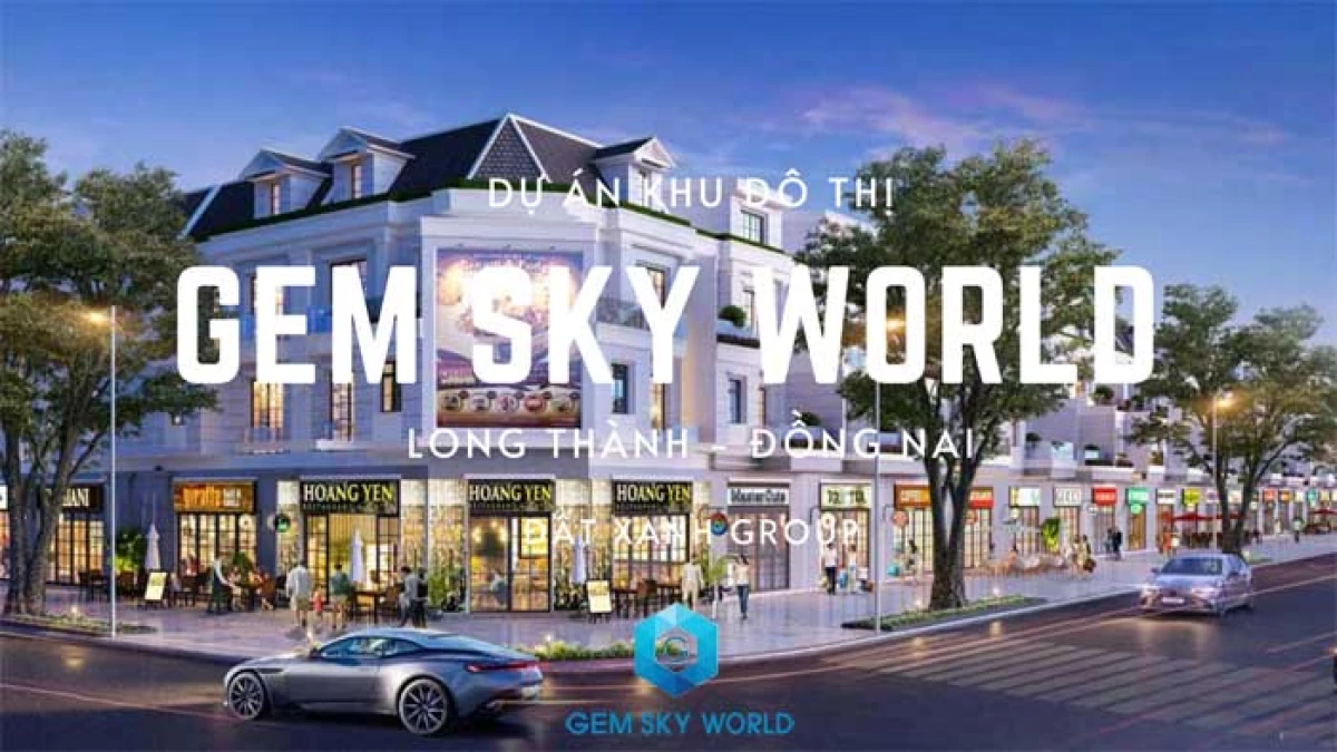 Thiết kế hiện đại căn hộ Gem Sky World