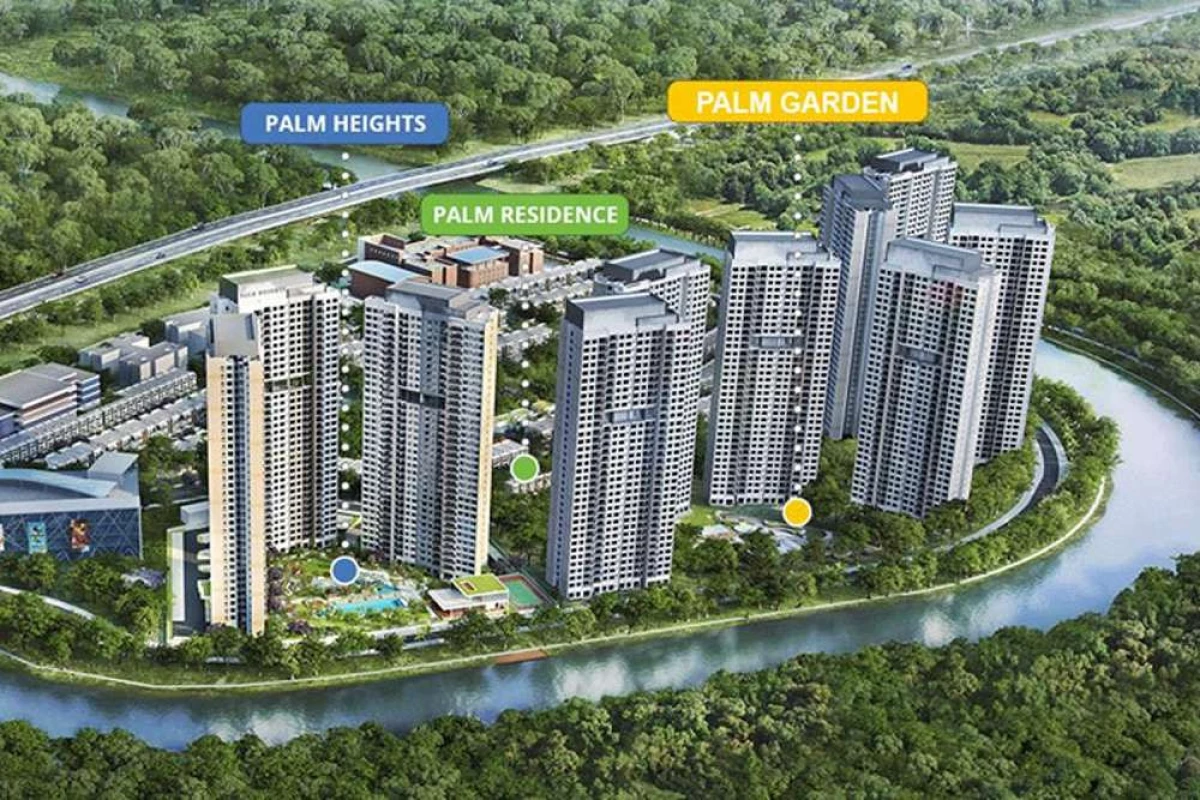 Không gian sống đẳng cấp và tiện nghi tại Shophouse Palm Heights, mang đến trải nghiệm sống hoàn hảo cho cư dân.